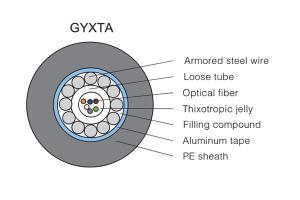  Bündeladerkabel GYXTY/S/A 