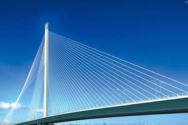  Hauban pour pont revêtement en polyéthylène 